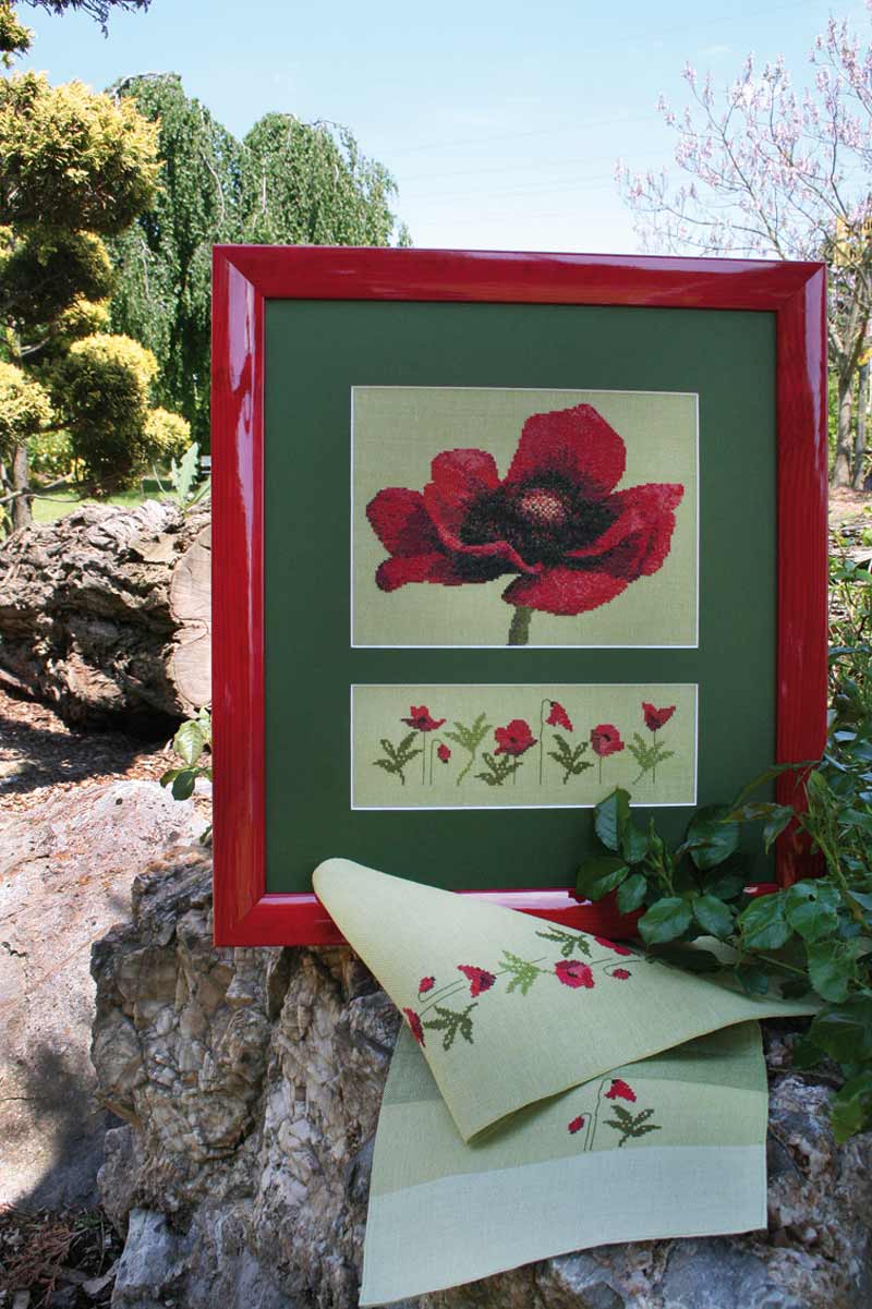Stickbuch BLUMENBEET