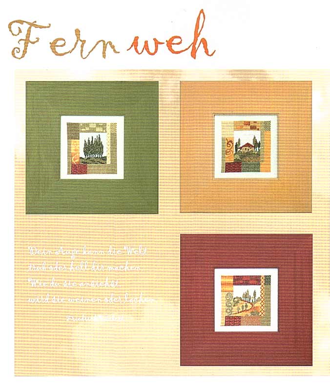 Stickbuch MELANCHOLIE