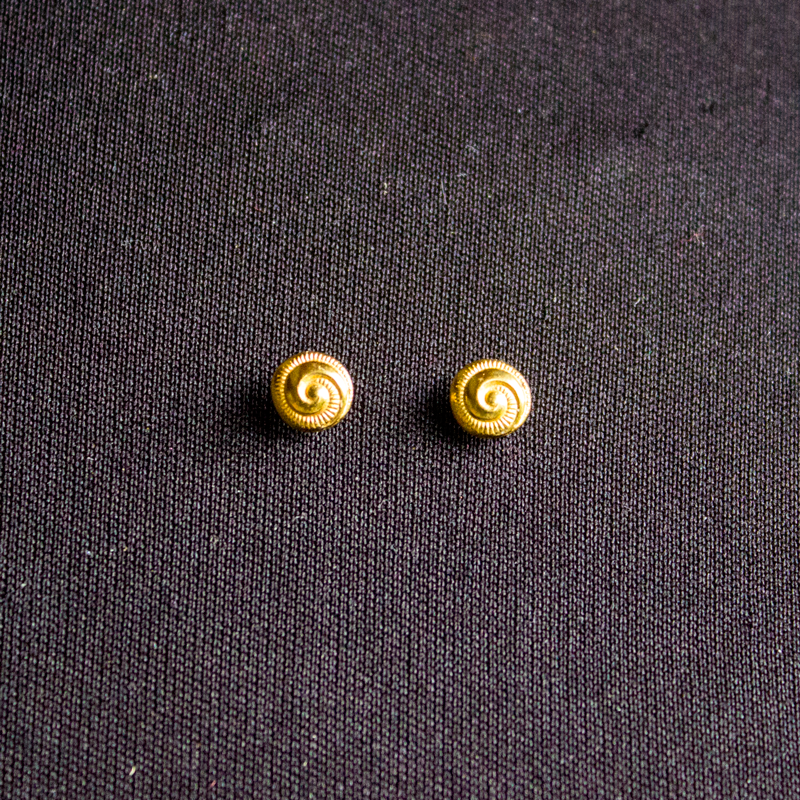 Ohrstecker Schnecke