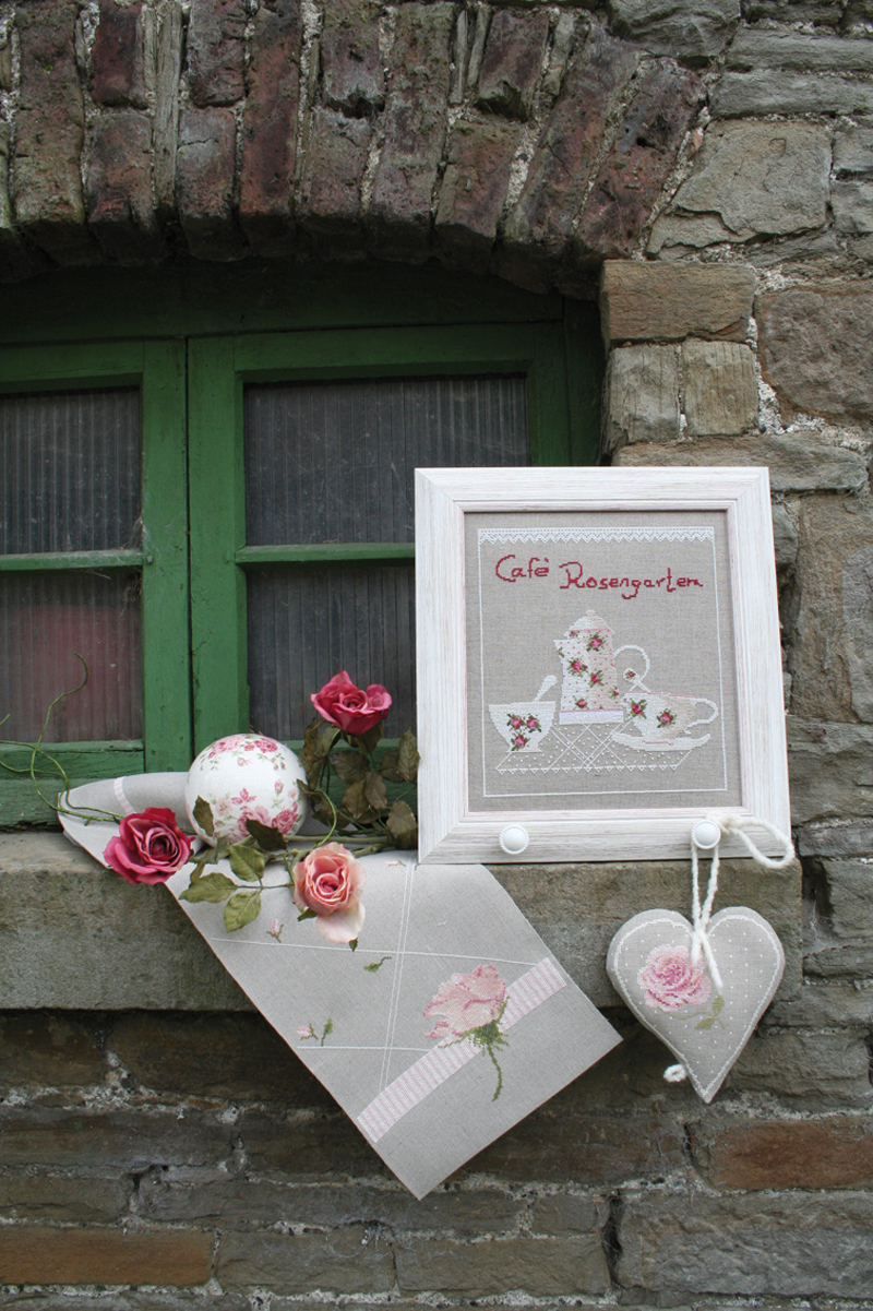 Stickbuch ROSENGARTEN