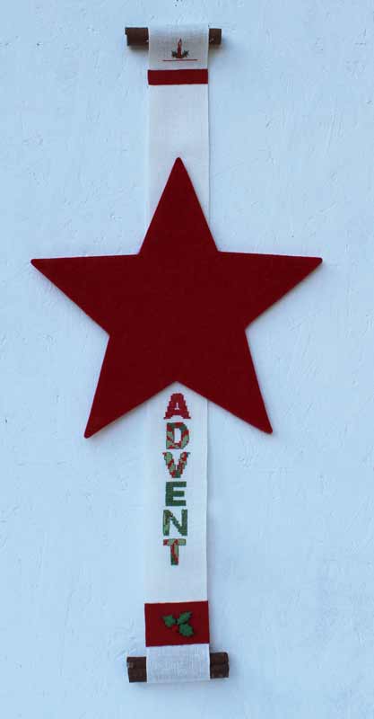 Materialpackung Sternenband ADVENT