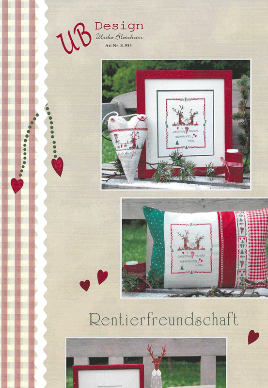 Kreuzstichanleitung RENTIERFREUNDSCHAFT