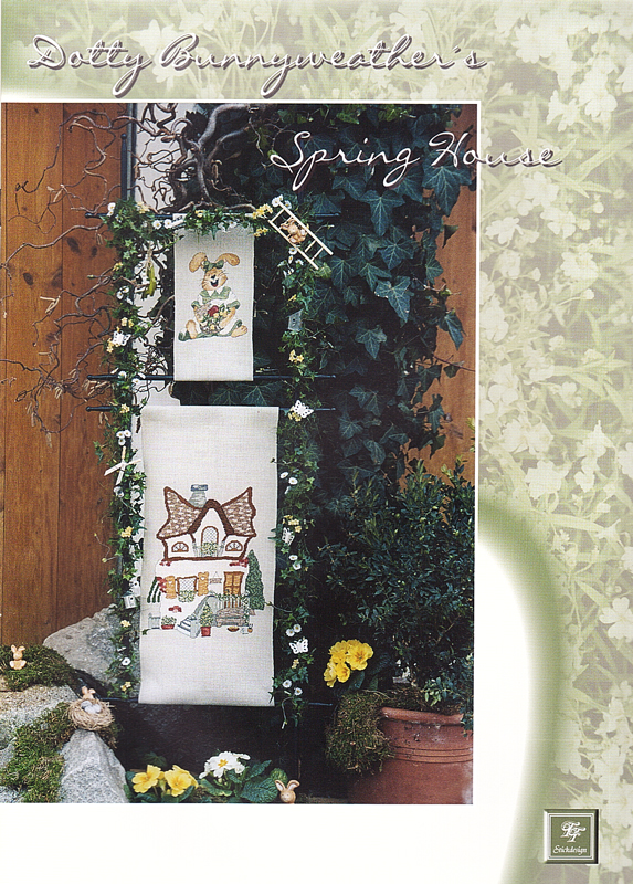 Kreuzstichheft DOTTY BUNNYWEATHER'S SPRING HOUSE