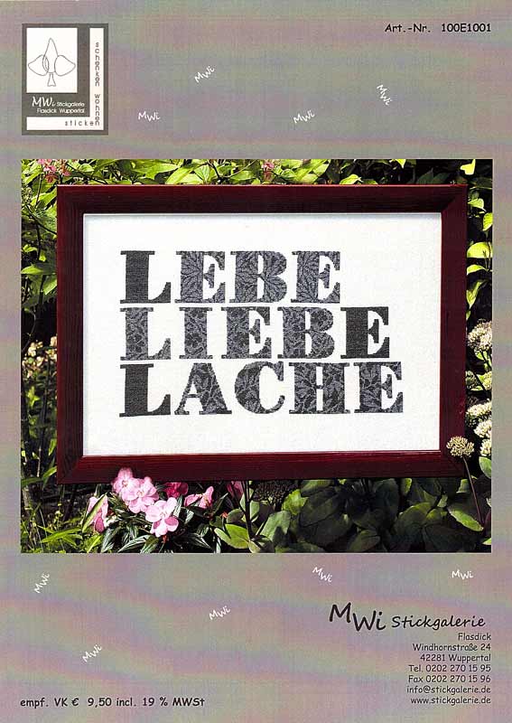 LEBE - LIEBE - LACHE