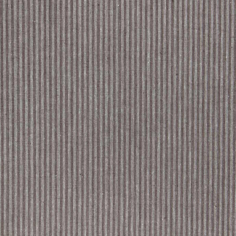 Baumwollstoff gestreift natur braun