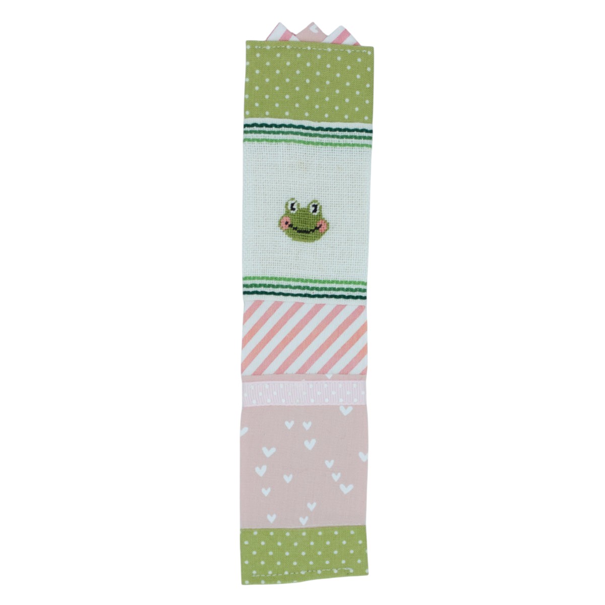 Handgefertigtes Lesezeichen – Frosch