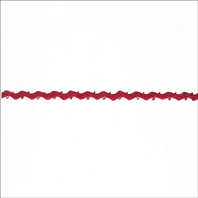Leinenborte rot