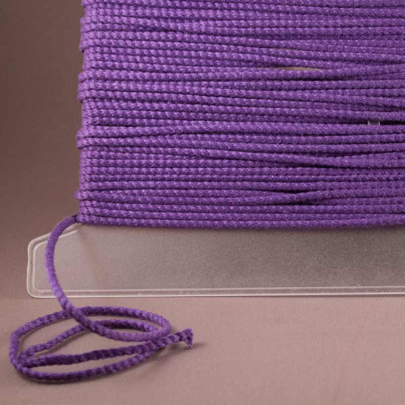 Leinenkordel violett dunkel Farbe 229