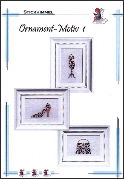 Kreuzstichanleitung &#039;Ornament-Motiv 1&#039;