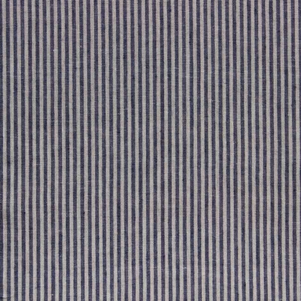 Reinleinen gestreift dunkelblau-natur, 80 x 150 cm