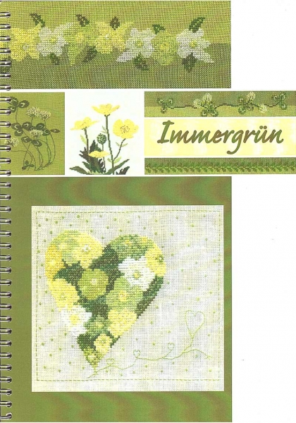 Stickbuch Immergrün