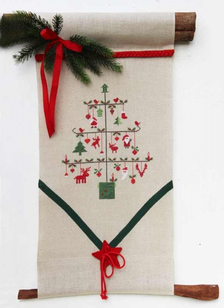 Materialpackung Wandbehang Weihnachtsständer