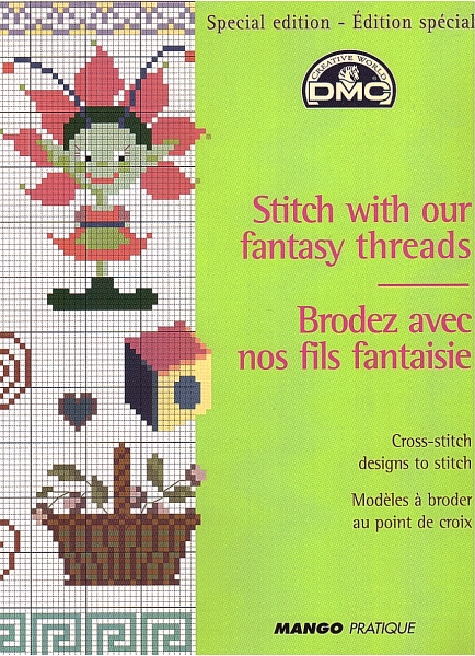 Stickbuch &#039;Stitch with our fantasy threads&#039;