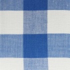 Leinenband kariert, blau-weiß, 34,5 cm breit, 0,80 cm